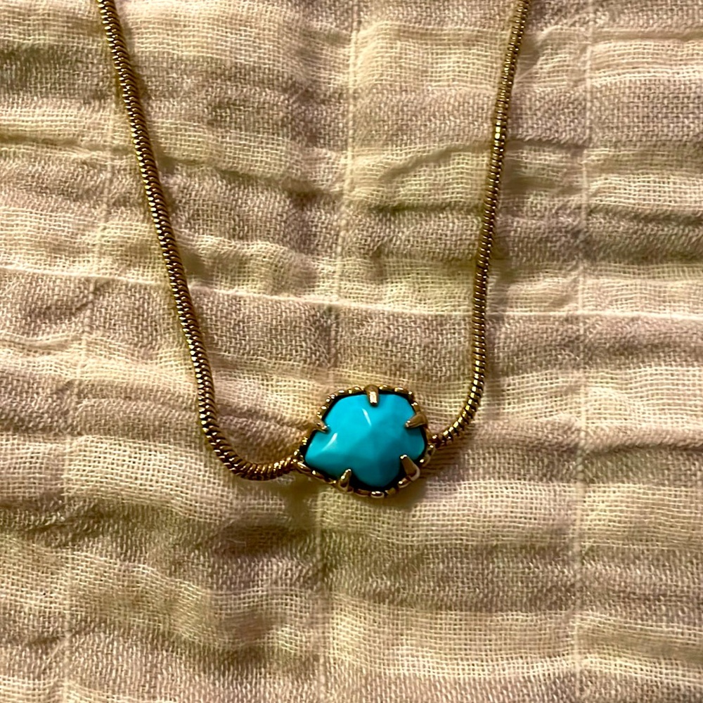 Kendra Scott turquoise necklace